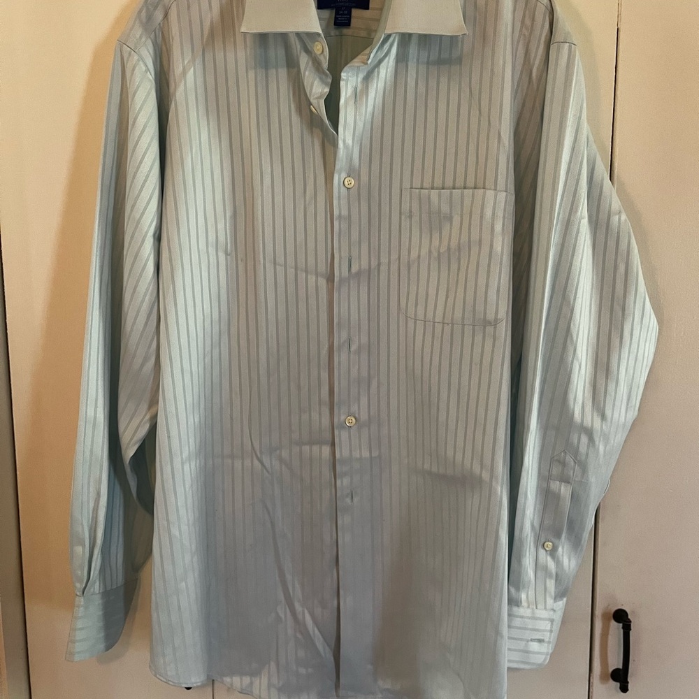 Men's Egara Light Blue Striped Shirt